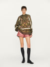INTO THE EAST 25 Autumn/Winter Lace-Up Silk Top/Shirt/Embroidered Button Tussah Silk Vest/Shorts ITE-E1DGAW022PK22PT-FEN Pants (E1DGAW019PK20TP)